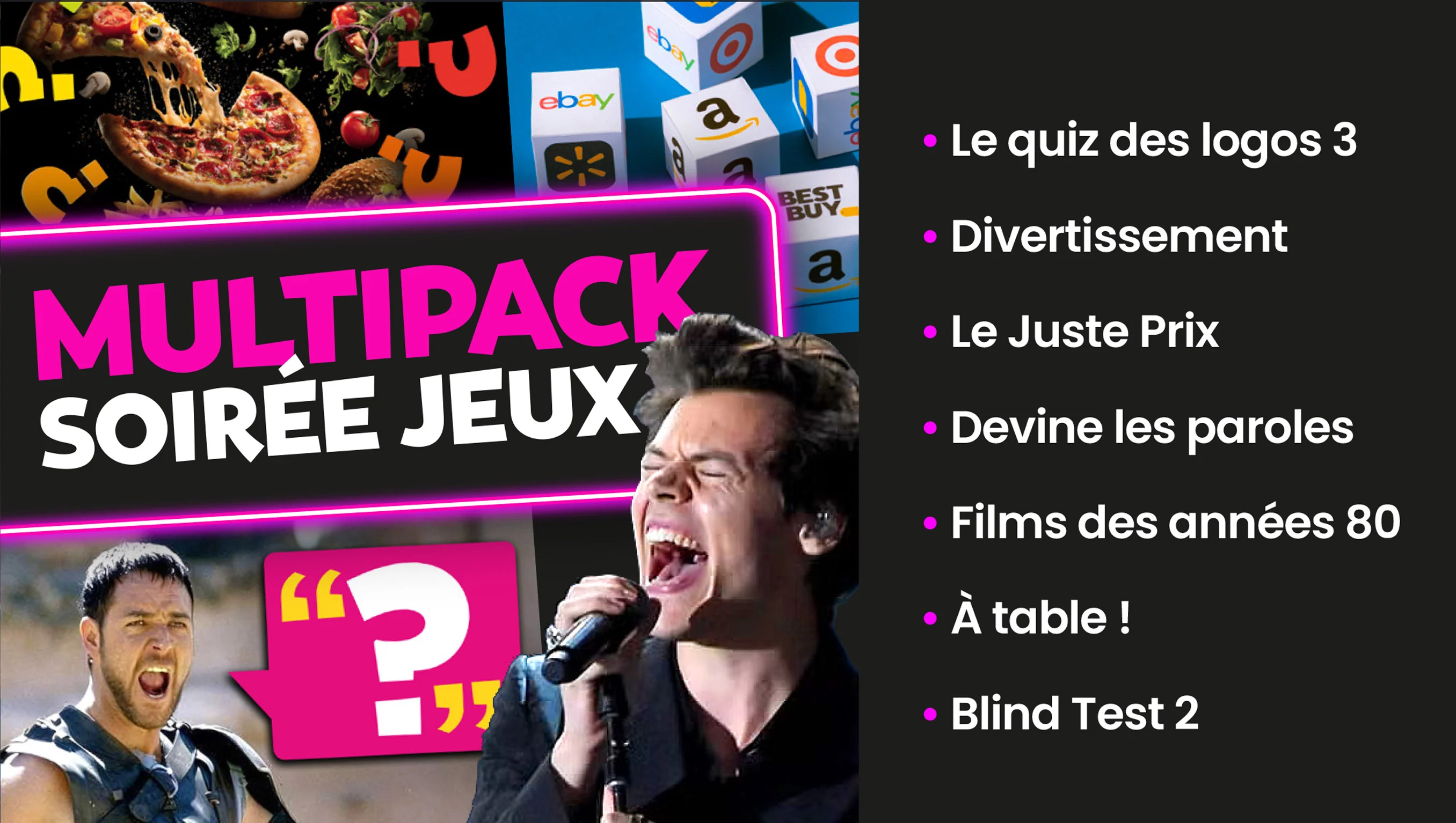 MULTIPACK SOIRÉE JEUX 2025